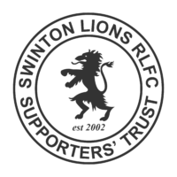 We're sponsored by Swinton Lions Supporters Trust