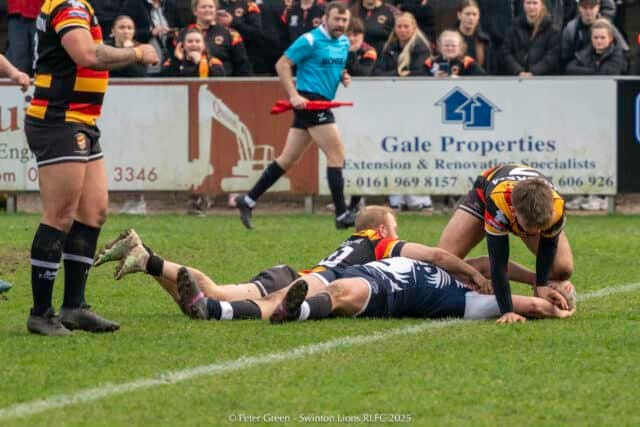 Gav Rodden scores his first