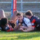 Aaron Lynch scores winning try against Goole