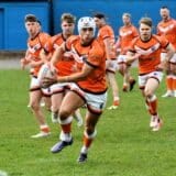 Frank Sergent on the attack - Photo credit- Ben Challis