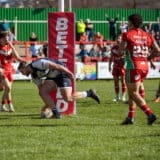 Jordan Brown touches down to change the course of the game