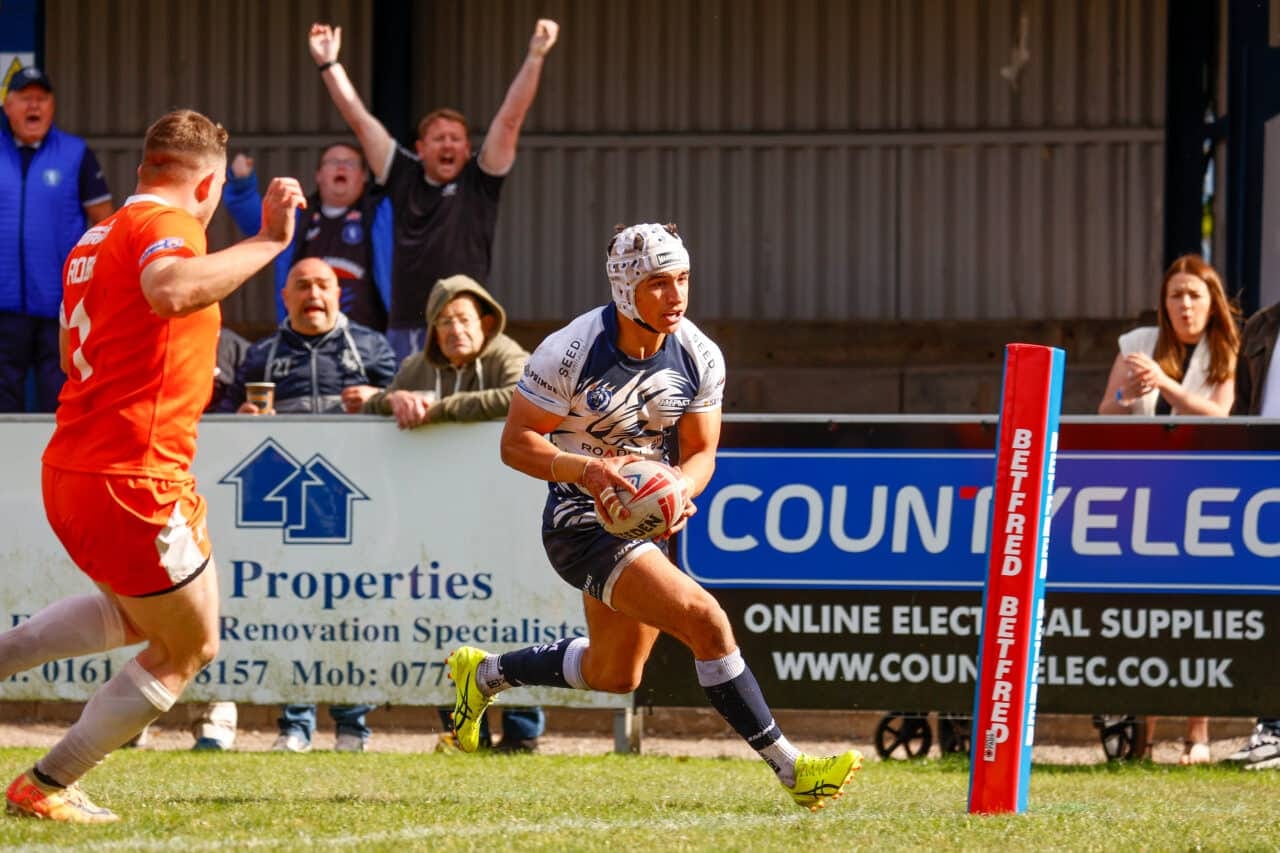 LIONS STUN THE UNDEFEATED LEAGUE LEADERS TO TAKE THE VICTORY