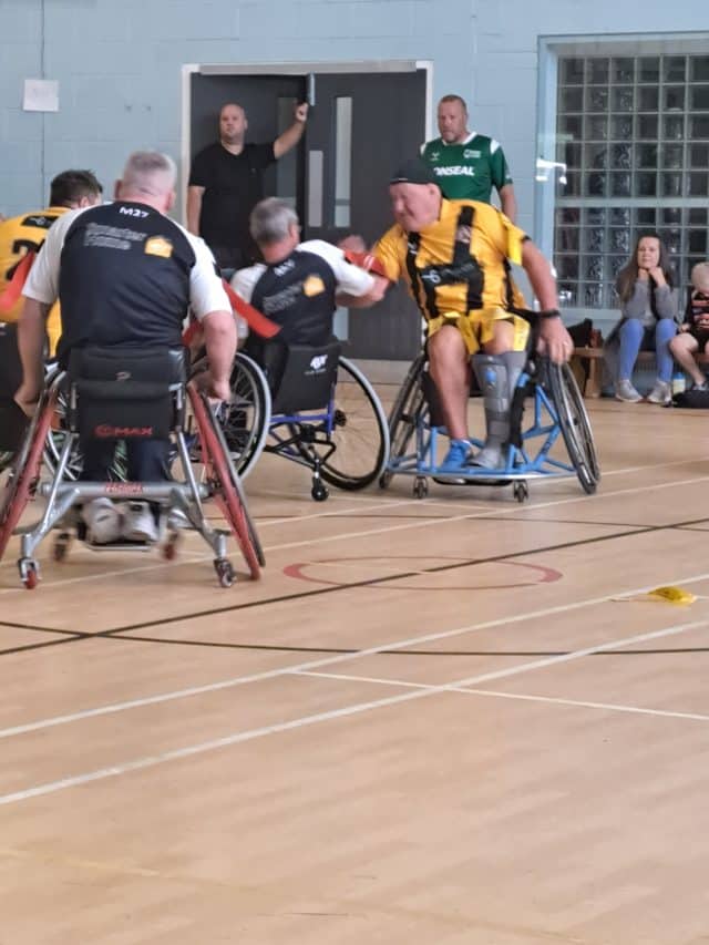 Wheelchair Action game one