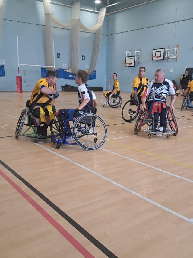 Wheelchair action versus Castleford