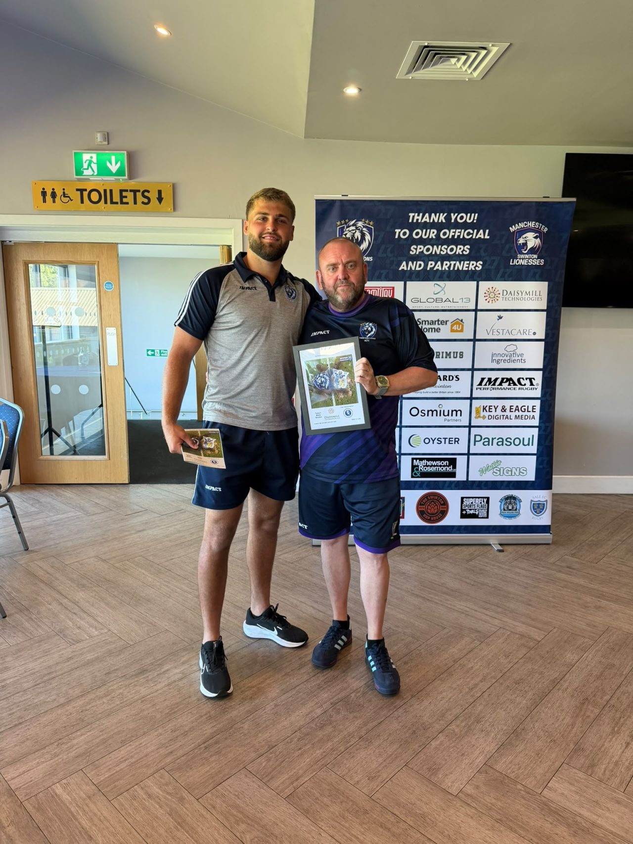 LIONS COMPETE HARD BUT DONCASTER SECURE THE DOUBLE