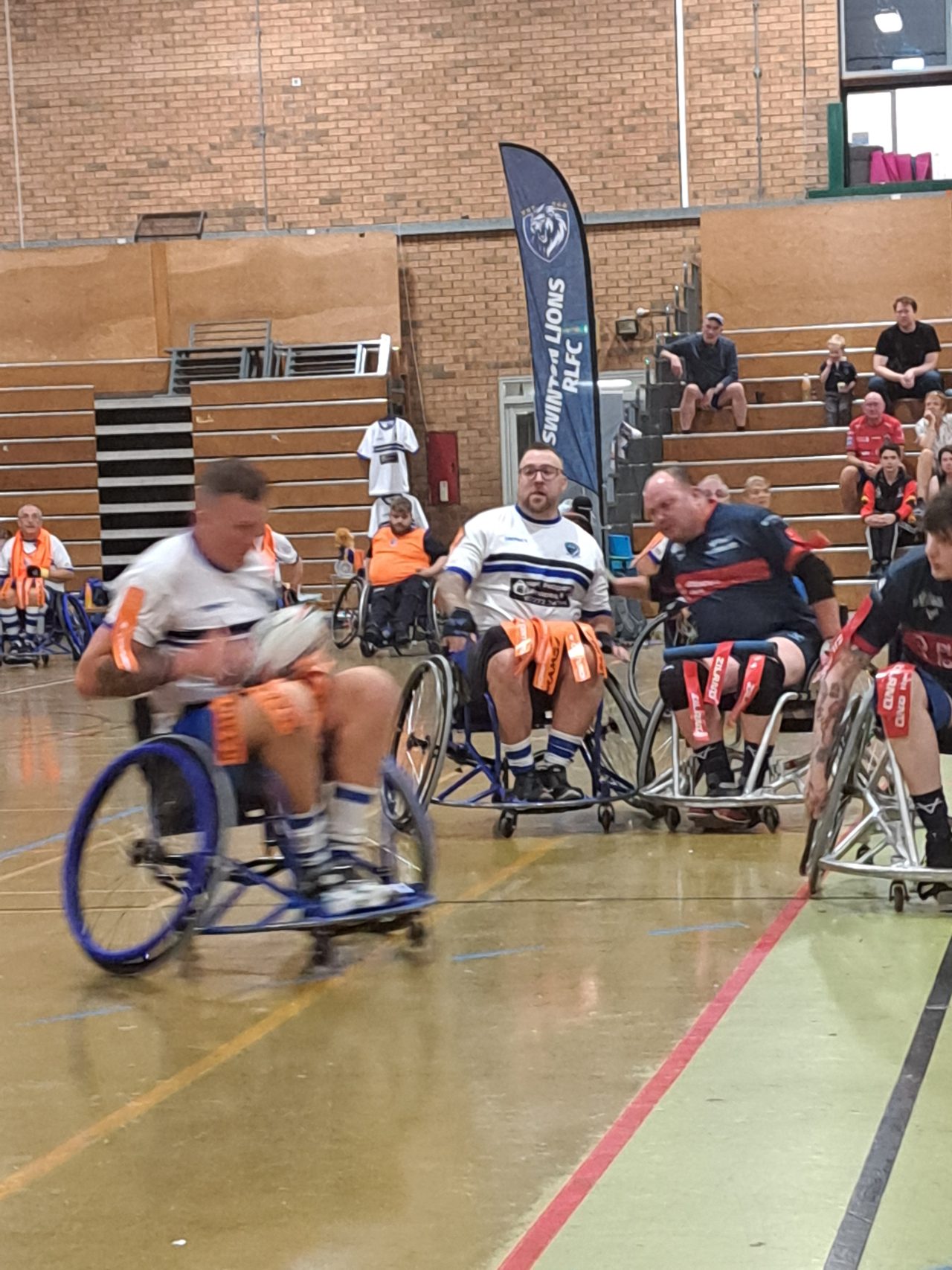 LIONS WHEELCHAIR TEAM WIN THRILLER TO GAIN FIRST LEAGUE WIN